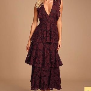 Ruffled Maxi Dress